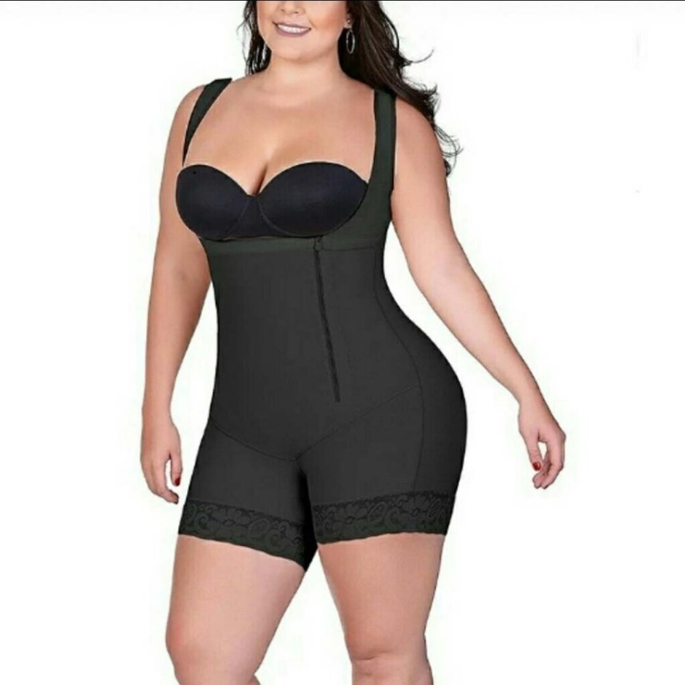 Full Body Shapewear, Black 3XL